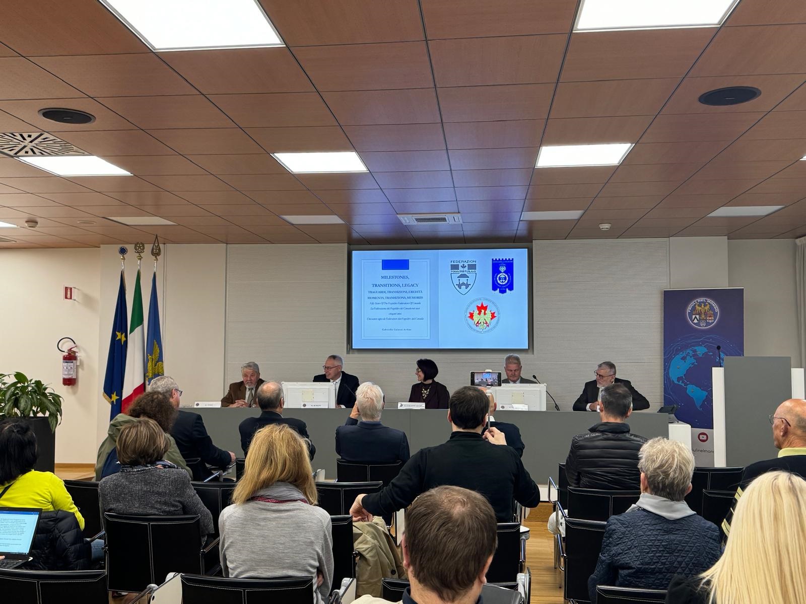 FRIULI-CANADA. BORDIN: VOLUME 50 ANNI FOGOLÂRS CI RIEMPIE DI ORGOGLIO